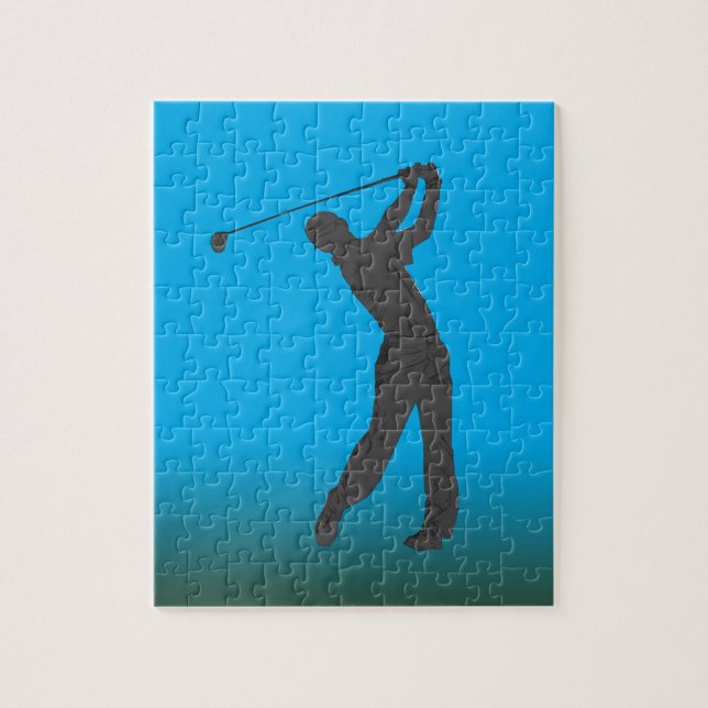 Puzzle Personalizable del libertino del golf (Vertical)
