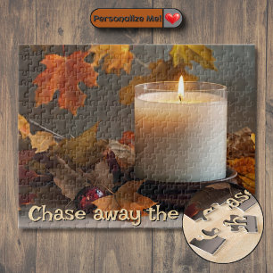 Puzzle Personalizable Espanta la Tristeza con Tema de Oto