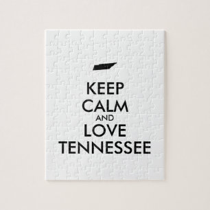 Puzzle Personalizable MANTENER CALMA Y AMAR A TENNESSEE