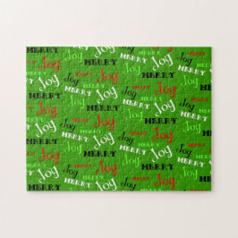 Puzzle Personalizable Navidades de Feliz Alegría