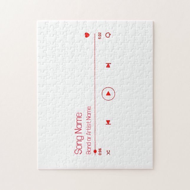 Puzzle Personalizable tu música favorita (Vertical)