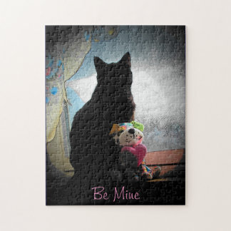 Puzzle Personalizable Valenpuzzle Kitty and Plush