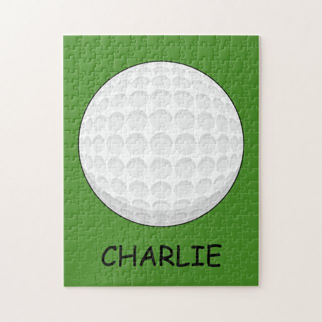 Puzzle Personalización de bolas de golf (Vertical)