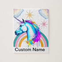 Personalización de niños de unicornio