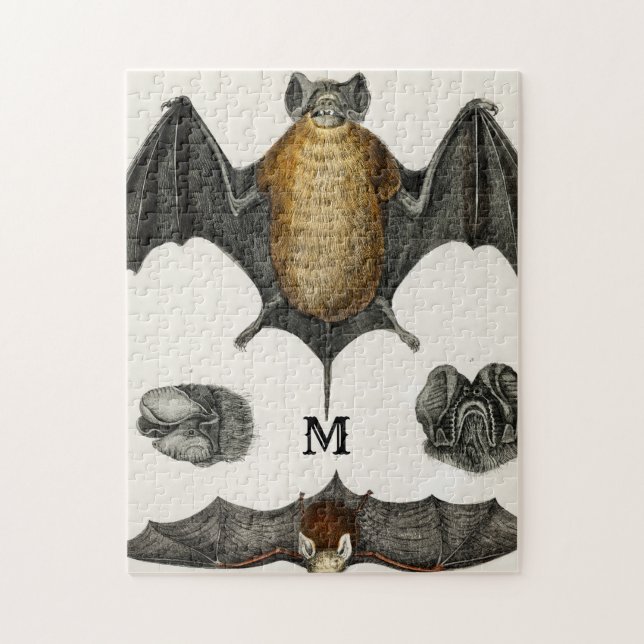 Puzzle Personalización de regalos para Bats Lover (Vertical)