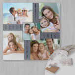 Puzzle Personalizado 5 Mejor Papi Collage de fotos<br><div class="desc">Rompecabezas fotográfico personalizado para el mejor papá de la historia. El diseño está escrito con "el mejor papa del mundo [año]" en tipografía delgada y puedes personalizar el año y también editar a papá a papá o papá por ejemplo, si es necesario. La plantilla de fotos crea automáticamente el collage...</div>