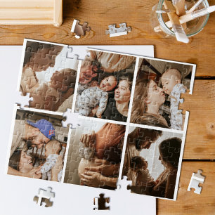 Puzzle Personalizado 6 Collage de fotos personalizado