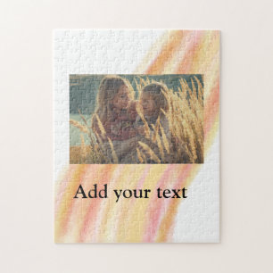 Puzzle personalizado agregar tu foto navidad agua persona