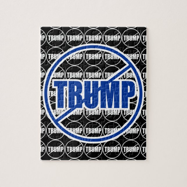 Puzzle Personalizado anti Trump no Trump (Vertical)