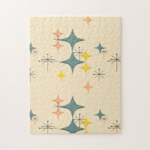 Puzzle Personalizado atómico moderno de Eames Starbursts