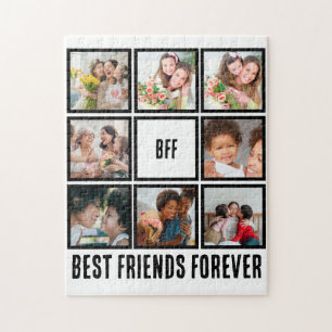 Puzzle Personalizado BFF Mejores Amigos Para Siempre 8 Co