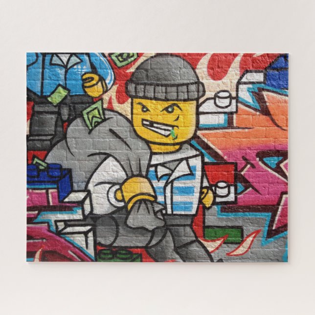 Puzzle personalizado burglar (Horizontal)