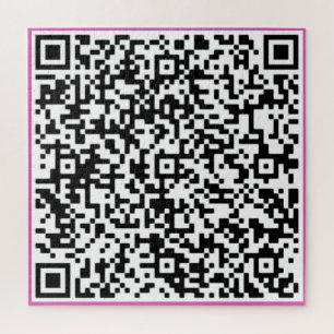 Puzzle Personalizado Código QR rompe tu regalo de mensaje