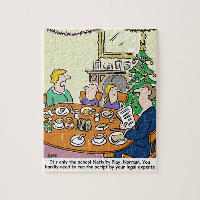 Puzzle Personalizado de comprobación legal de guión de ju (Vertical)