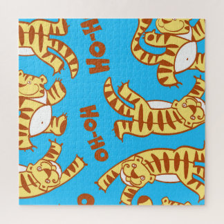 Puzzle Personalizado De Los Cubos De Tigre: Divertido Sin