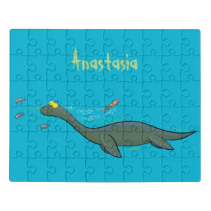 Puzzle Personalizado de plesiosaurios monstruo del mar