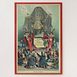 Puzzle personalizado De Punch De 1896 "El Gran Desconocid