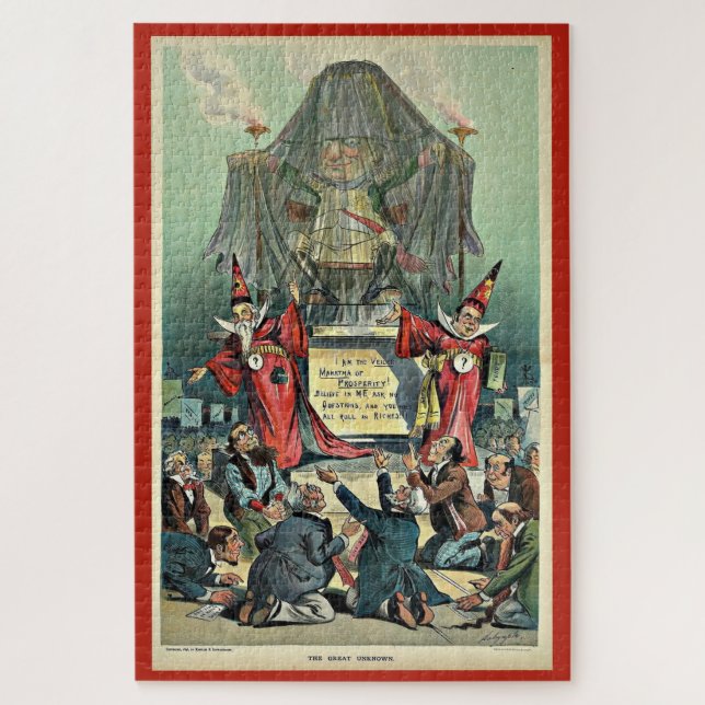 Puzzle personalizado De Punch De 1896 "El Gran Desconocid (Vertical)