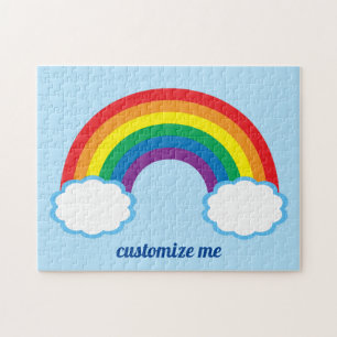 Puzzle Personalizado del arcoiris suave