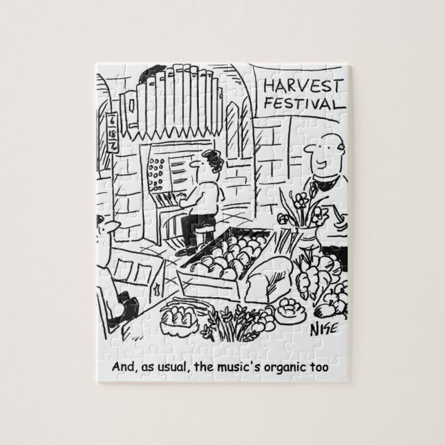 Puzzle Personalizado del festival Church Harvest (Vertical)