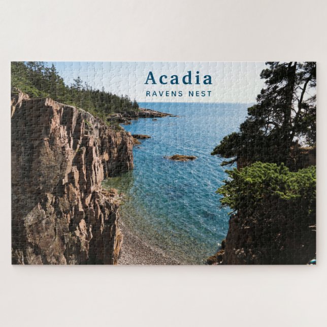 Puzzle Personalizado del Parque Nacional Acadia Foto Rave (Horizontal)