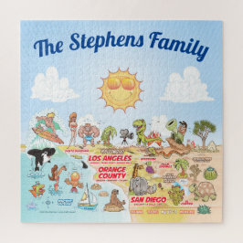 Puzzle Personalizado del Sur de California