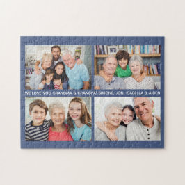 Puzzle Personalizado Familia 4 Collage de fotos Personali