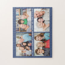Personalizado Familia 4 Collage de fotos Personali