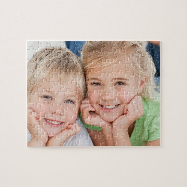 Puzzle Personalizado Family Photo Keepsake (Horizontal)