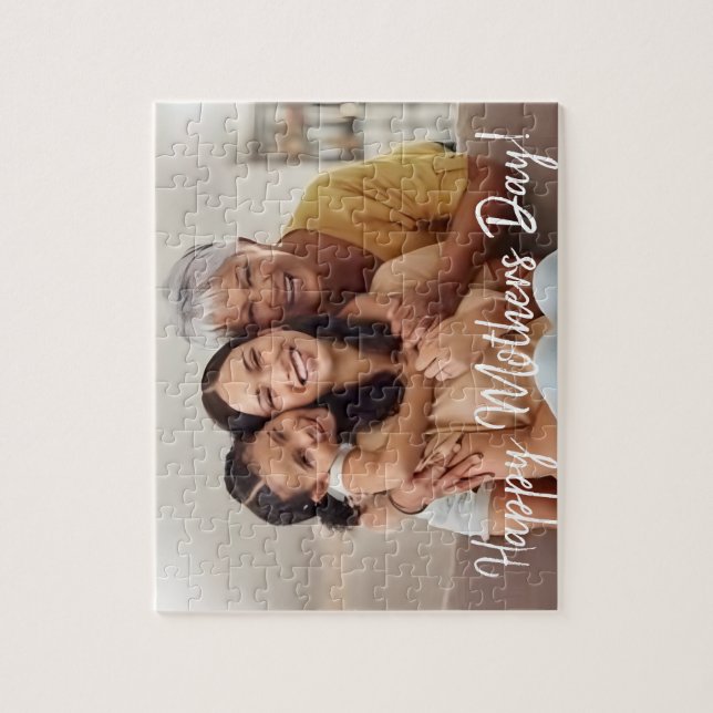 Puzzle Personalizado Feliz Día de la Madre (Vertical)