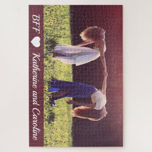 Puzzle Personalizado Foto de los mejores amigos para siem