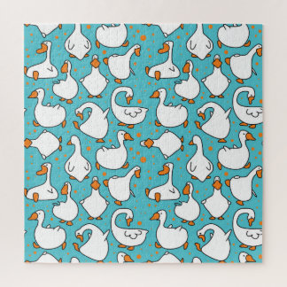 Puzzle Personalizado Goose Funny Vintage Ilustracion