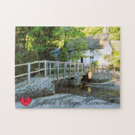 Puzzle Personalizado Heart Helford Village Bridge Cornwal