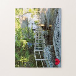 Puzzle Personalizado Heart Helford Village Bridge Cornwal