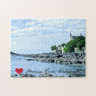 Puzzle Personalizado Heart Prussia Cove Morning Cornwall
