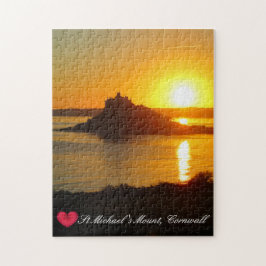 Puzzle Personalizado Heart St Michaels Monte Cornwall Sun
