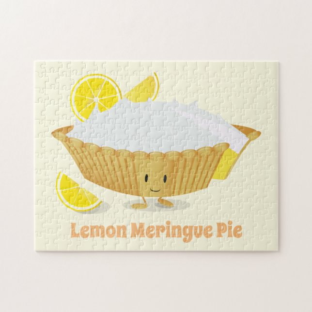 Puzzle Personalizado Lemon Meringue Pie Character (Horizontal)