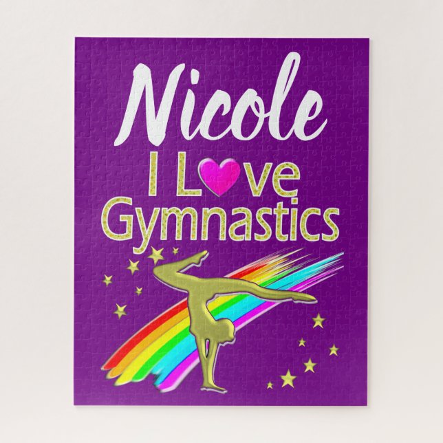 PUZZLE PERSONALIZADO ME ENCANTA EL DISEÑO DE GIMNASTICAS (Vertical)
