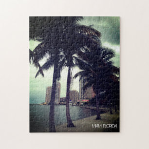 Puzzle Personalizado Miami Florida Centro y Puerto - Adul