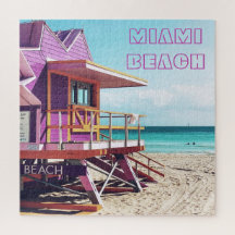 Personalizado MIAMI SOUTH BEACH Art Home Deco