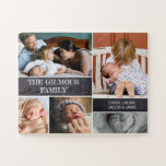 Puzzle PERSONALIZADO NUESTRO CHALKBOARD DE Fotos FAMILIAR<br><div class="desc">Este rompecabezas familiar es una gran sorpresa para una familia a la que le encanta jugar juntos. Deleitarlos mientras revela que es un diseño personalizado con sus fotos y nombres.</div>