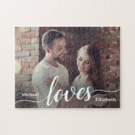 Puzzle Personalizado Parejas Foto guión de amor