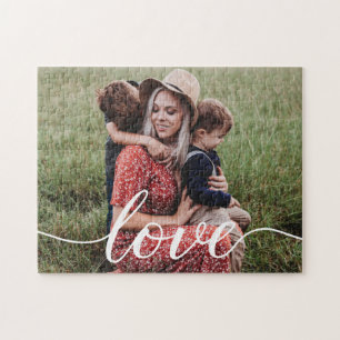 Puzzle Personalizado Photo Love script Mom