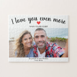 Puzzle Personalizado Sobriety Gift 1 Foto Personalizada