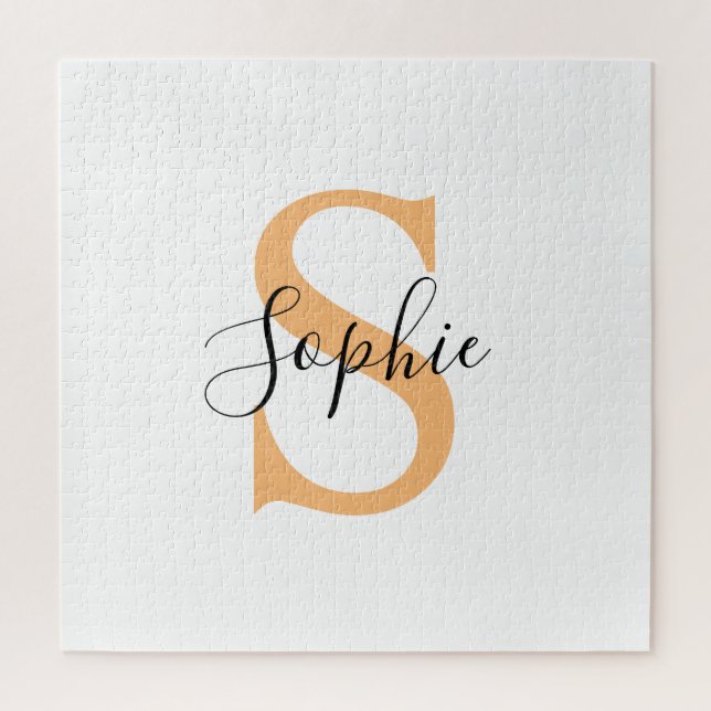 Puzzle Personalizado Su Nombre, Nombre Personalizado, Reg (Vertical)