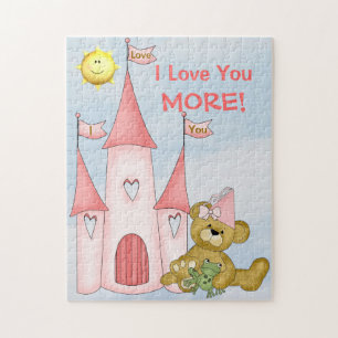 Puzzle Personalizado te amo más princesa del rompecabeza
