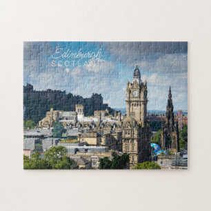 Puzzle Personalizado Texto Edimburgo Escocia