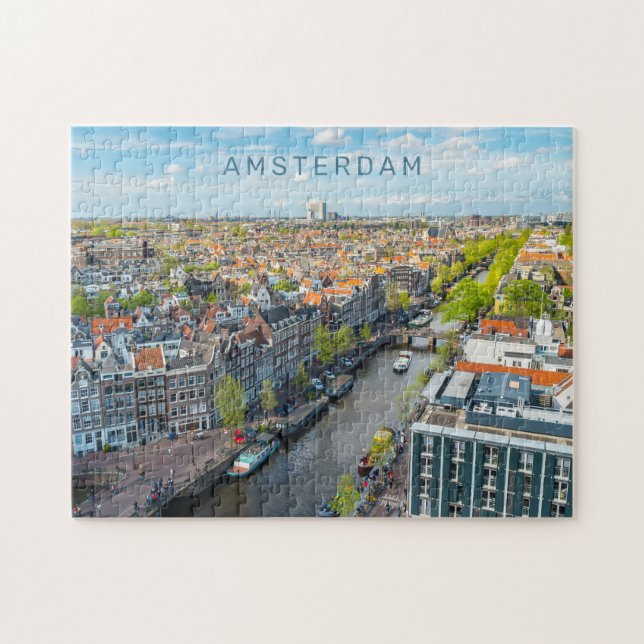 Puzzle Personalizado Textos Ámsterdam (Horizontal)