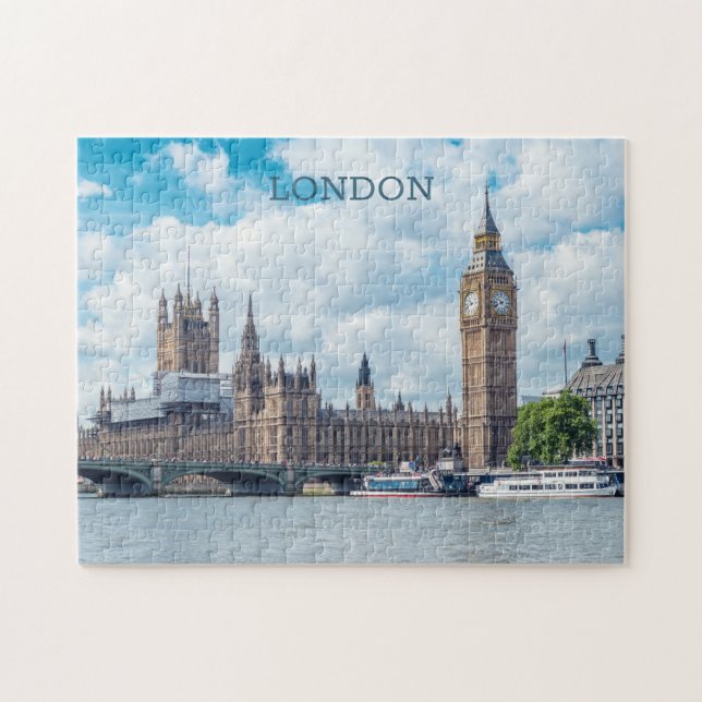Puzzle Personalizado Textos Londres (Horizontal)