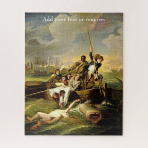 Puzzle Personalizado, "Watson and the Shark" John Copley,
